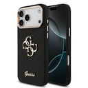 Apple iPhone 17 Pro Max Uyumlu Kılıf Guess Orjinal Lisanslı 4G Büyük Metal Kamera Çerçeveli ve Logolu Glitter Kapak