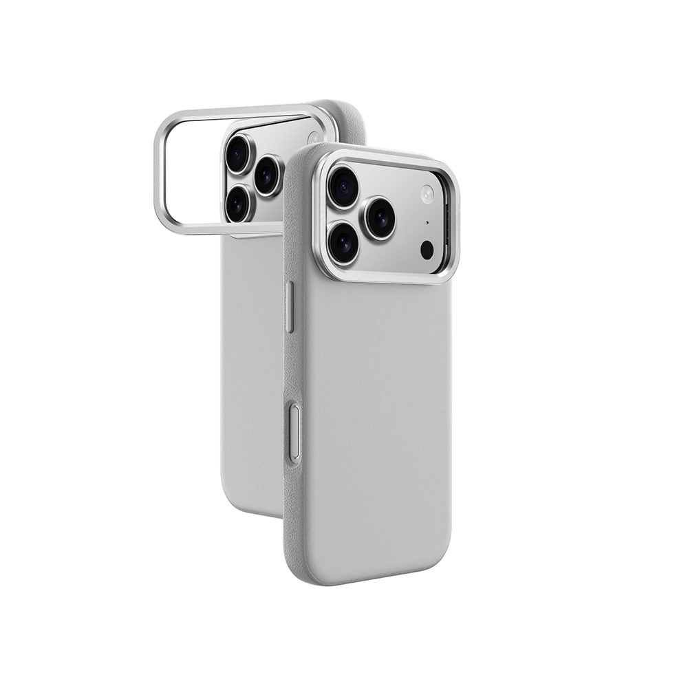 Apple iPhone 17 Pro Max Uyumlu Kılıf M-safe Şarj Özellikli Standlı Amazingthing Glamour Mag Serisi PU Kapak