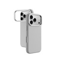 Apple iPhone 17 Pro Max Uyumlu Kılıf M-safe Şarj Özellikli Standlı Amazingthing Glamour Mag Serisi PU Kapak