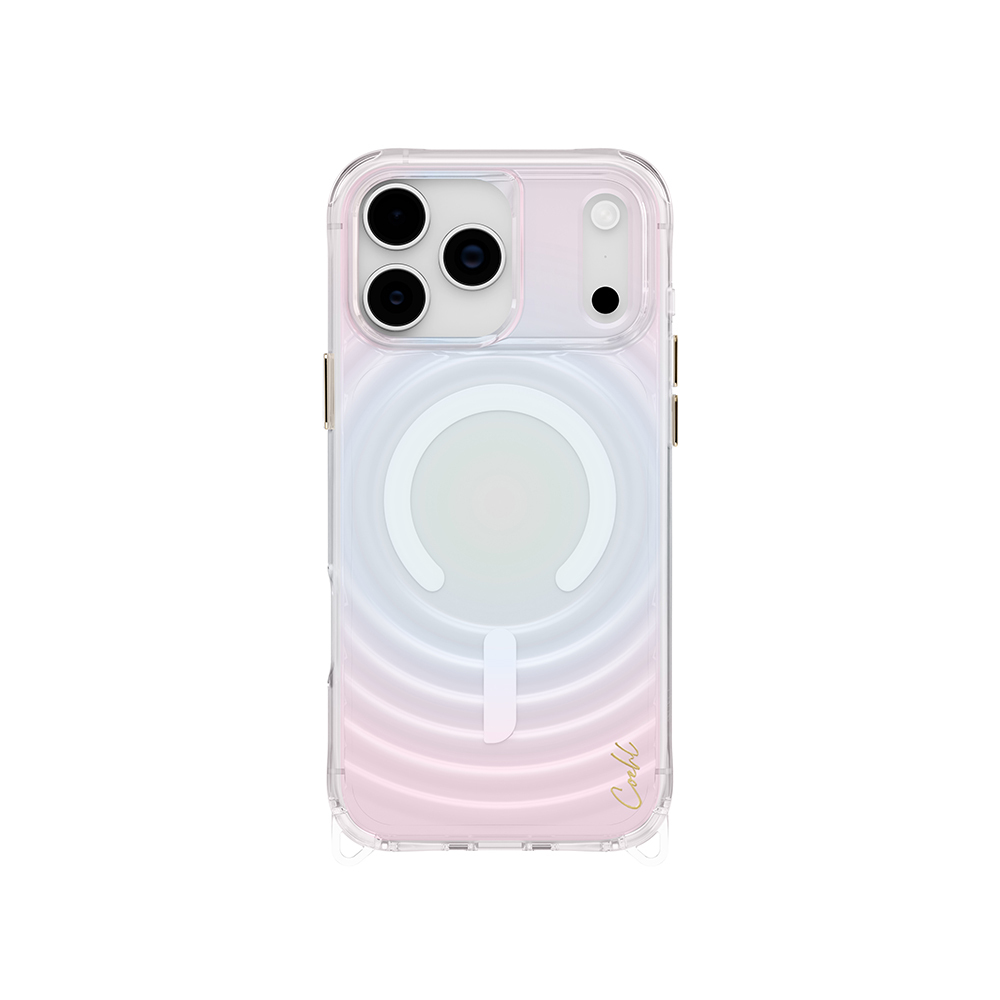 [RNZ-TA124923] Apple iPhone 17 Pro Uyumlu Kılıf M-safe Şarj Özellikli Renk Geçişli Coehl Vela Kapak