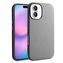 Apple iPhone 17 Uyumlu Kılıf M-safe Şarj Özellikli PU Deri Görünümlü Zore Kupra Kapak
