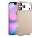 Apple iPhone 17 Pro Max Uyumlu Kılıf M-safe Şarj Özellikli PU Deri Görünümlü Zore Kupra Kapak