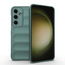 Samsung Galaxy S25 FE Uyumlu Kılıf Esnek TPU Oyuklu Arka Yüzey Tasarımlı Zore Etnik Silikon Kapak