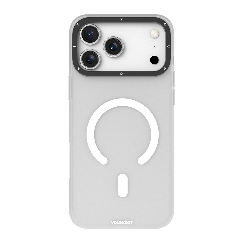 Apple iPhone 17 Pro Max Uyumlu Kılıf M-safe Şarj Özellikli Youngkit Hidden Sand Serisi Kapak