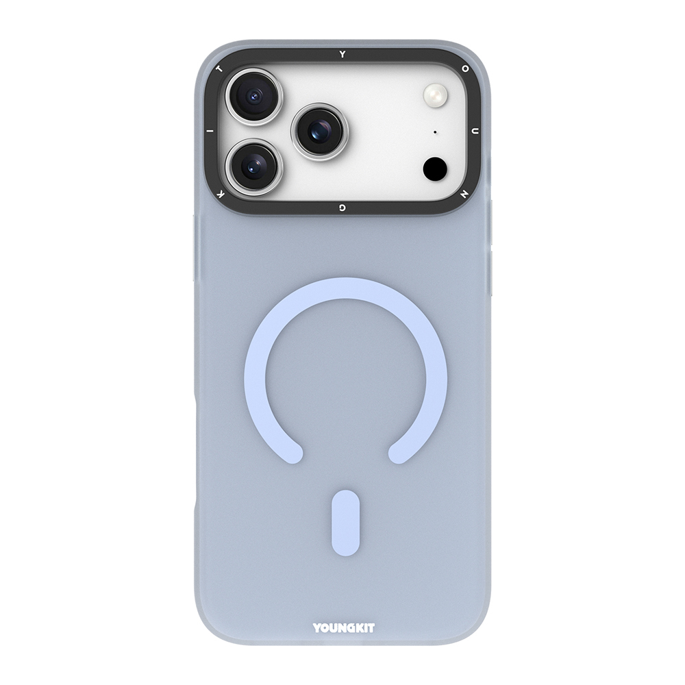 Apple iPhone 17 Pro Max Uyumlu Kılıf M-safe Şarj Özellikli Youngkit Hidden Sand Serisi Kapak