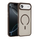Apple iPhone 17 Air Uyumlu Kılıf M-safe Şarj Özellikli Mat Arka Yüzey Zore Sio Kapak