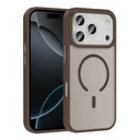 Apple iPhone 17 Pro Uyumlu Kılıf M-safe Şarj Özellikli Mat Arka Yüzey Zore Sio Kapak