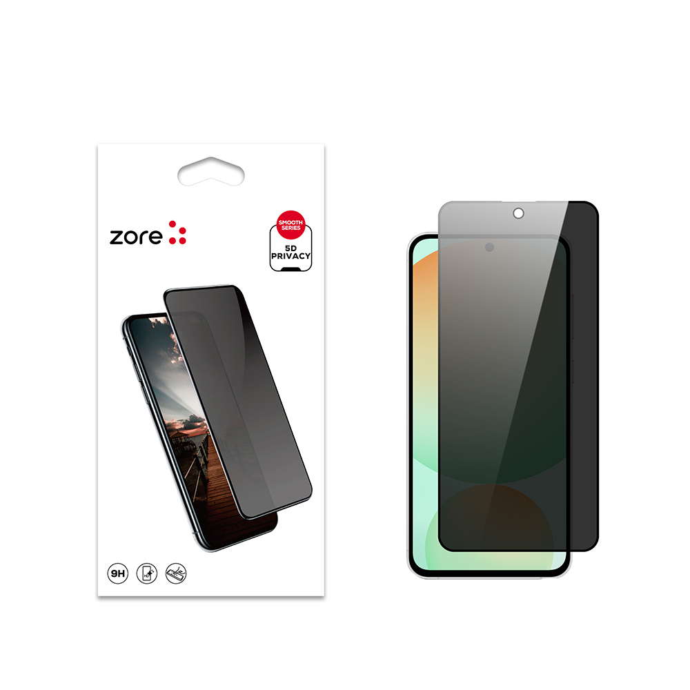 [RNZ-TA123834] Samsung Galaxy S24 FE Uyumlu Zore New 5D Privacy Temperli Ekran Koruyucu