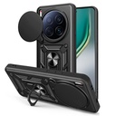 Tecno Camon 40 Premier 5G Uyumlu Kılıf Magnetik Standlı Kamera Korumalı Zore Sürgülü Vega Kapak
