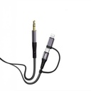 Go Des GAC-172 2in1 Type-C & Lightning to 3.5mm AUX Audio Kablo 1M