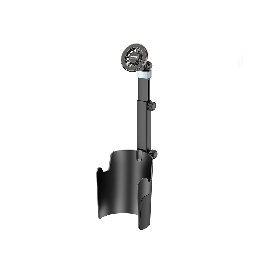 [RNZ-TA124067] Go Des GD-HD253 M-safe Magnetik 360 Derece Dönebilen Bardaklık Tasarım Telefon Tutucu