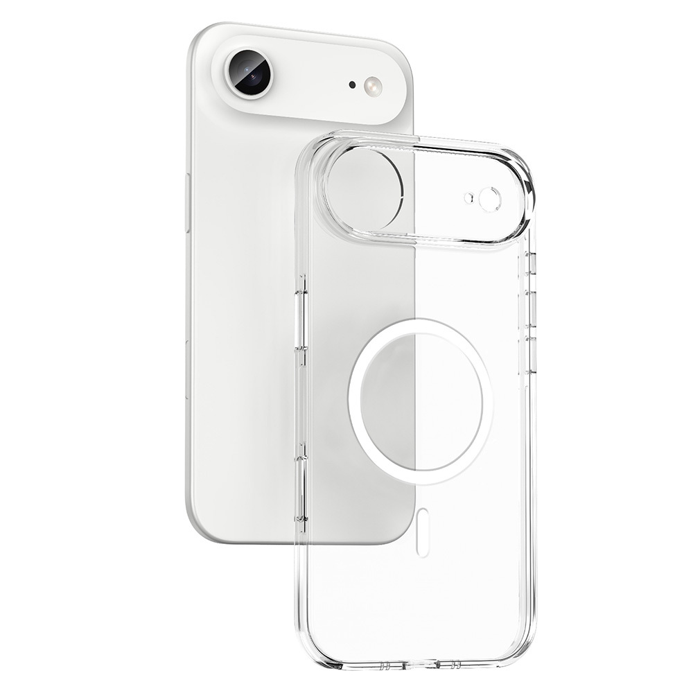 [RNZ-TA124059] Apple iPhone 17 Air Uyumlu Kılıf M-safe Şarj Özellikli Kamera Korumalı Zore Kripto Kapak
