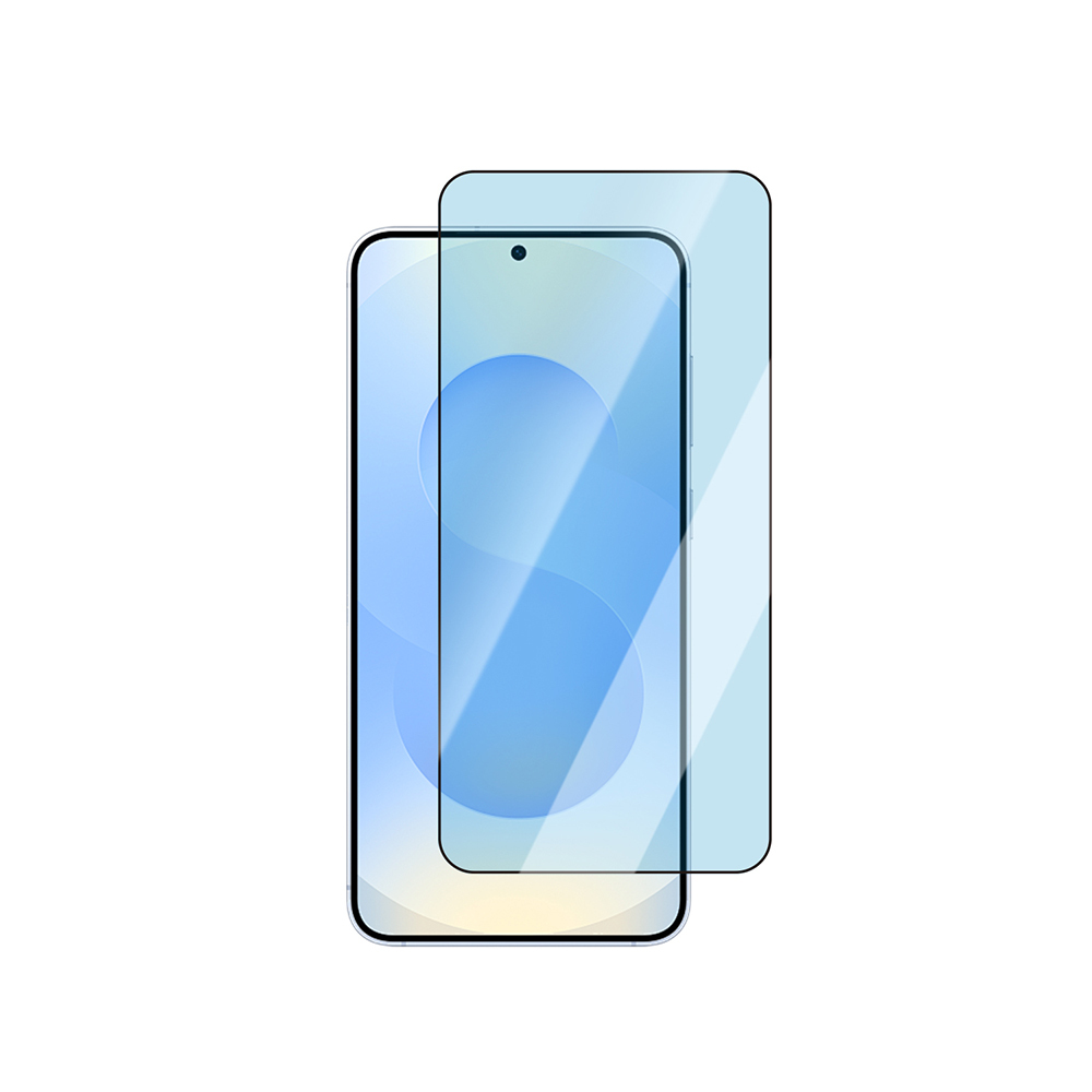 Samsung Galaxy S25 Uyumlu CaseWorld Applicator Serisi 2.5D Eyesafe Mavi Işık Teknolojili 0.25mm Temperli Cam Ekran Koruyucu+ Uygulama Aparatı