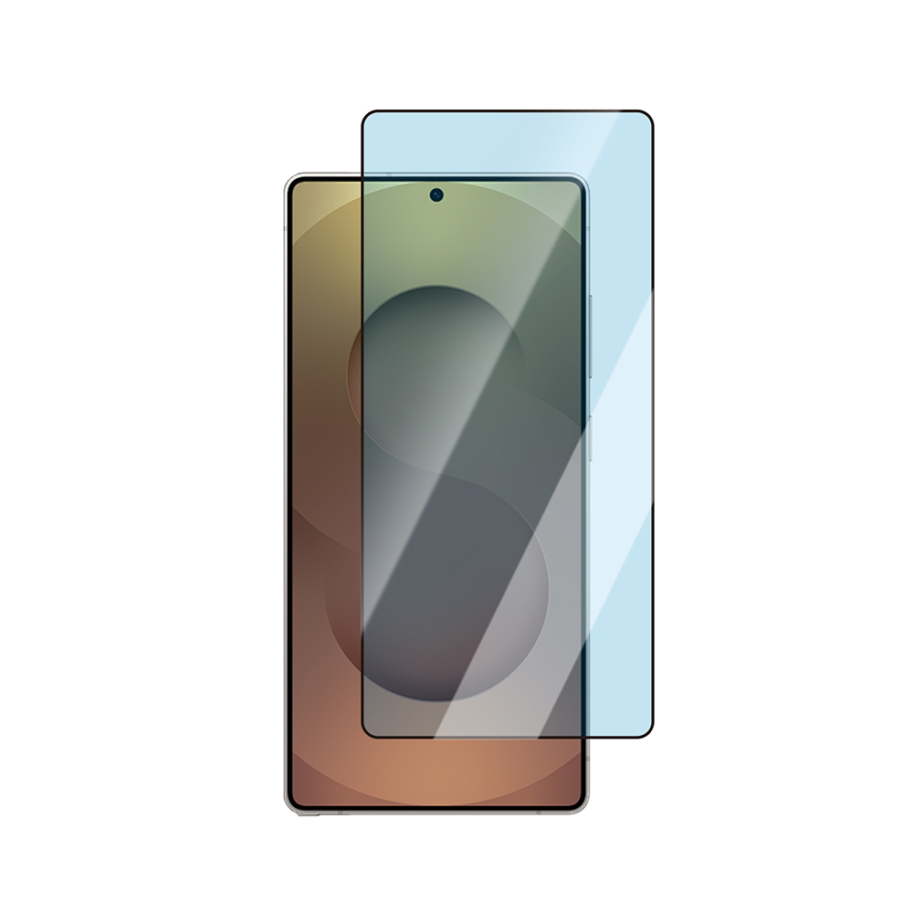 Samsung Galaxy S25 Ultra Uyumlu CaseWorld Applicator Serisi 2.5D Eyesafe Mavi Işık Teknolojili 0.25mm Temperli Cam Ekran Koruyucu+ Uygulama Aparatı