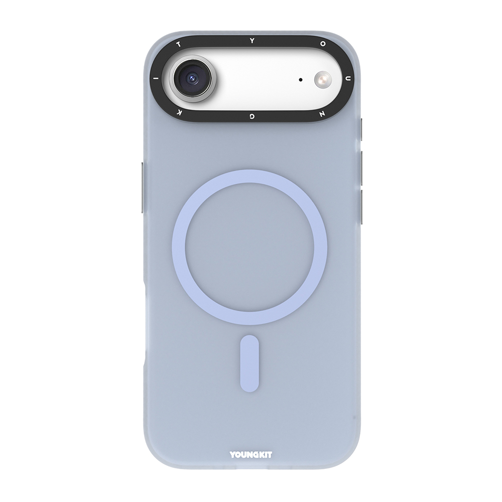 Apple iPhone 17 Air Uyumlu Kılıf M-safe Şarj Özellikli Youngkit Hidden Sand Serisi Kapak
