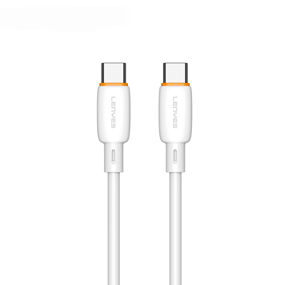 [RNZ-TA124197] Lenyes LC548-TC-TC Type-C to Type-C Hızlı Şarj Özellikli PD Data ve Şarj Kablosu 60W 1M