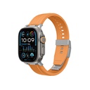 Apple Watch 44mm Uyumlu Amazingthing Titan Chrono Silikon Kordon