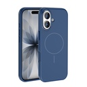 Apple iPhone 17 Uyumlu Kılıf M-Safe Şarj Özellikli Metal Kamera Çerçeveli Zore Edi Silikon Kapak