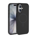 Apple iPhone 17 Uyumlu Kılıf M-Safe Şarj Özellikli Metal Kamera Çerçeveli Zore Edi Silikon Kapak