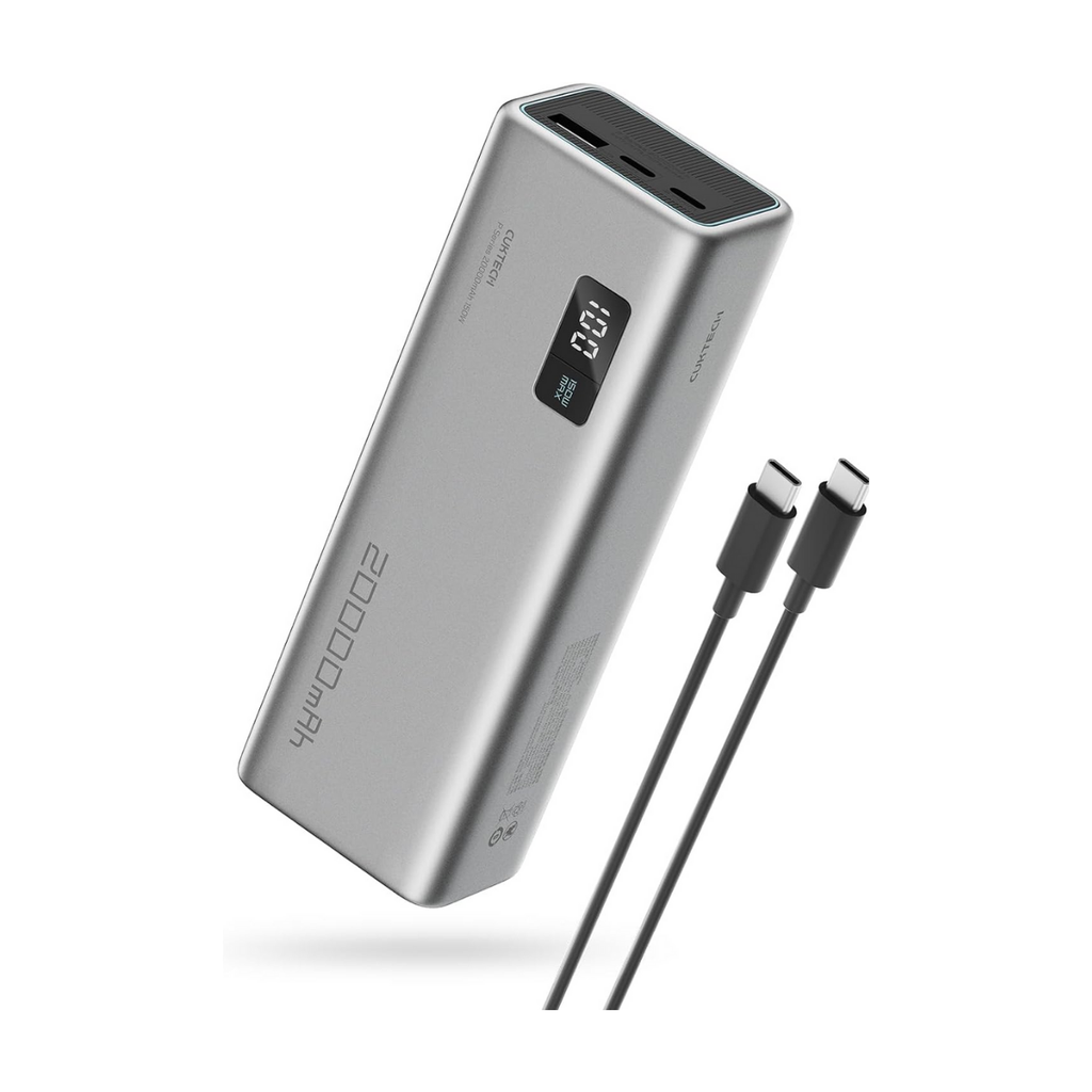 CUKTECH 15 Powerbank 20000 mAh | 150 W PD3.1 Süper Hızlı Şarj | 3 Port (2C1A) | LED Dijital Ekranlı Taşınabilir Şarj Cihazı – Laptop, MacBook, iPhone, Samsung, Xiaomi ile Uyumlu