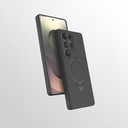 Samsung Galaxy S25 Ultra Uyumlu Kılıf M-safe Şarj Özellikli Standlı Zore Samara Kapak