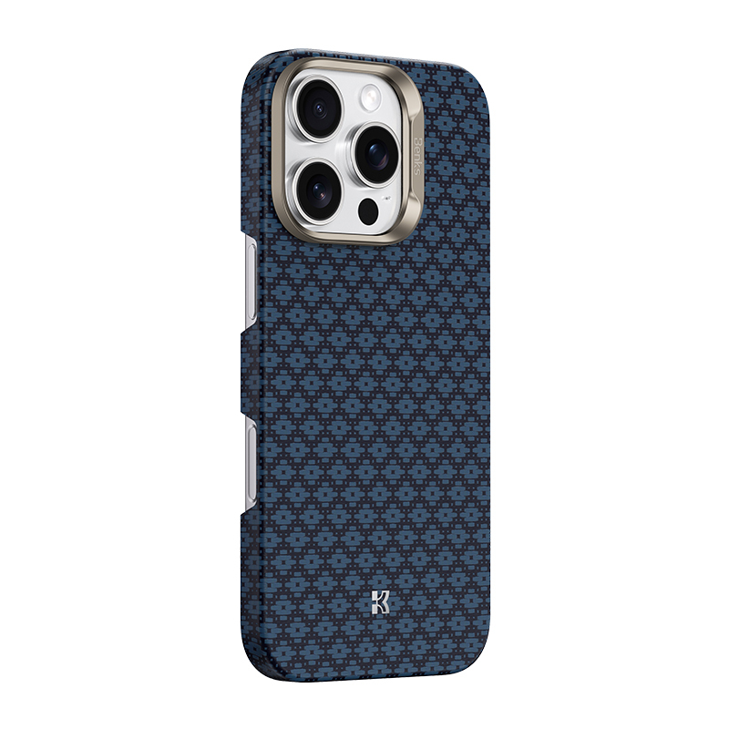 Apple iPhone 16 Pro Max Uyumlu Kılıf M-Safe Şarj Özellikli Benks ArmorAir ArmorGrid Serisi Kevlar Kapak
