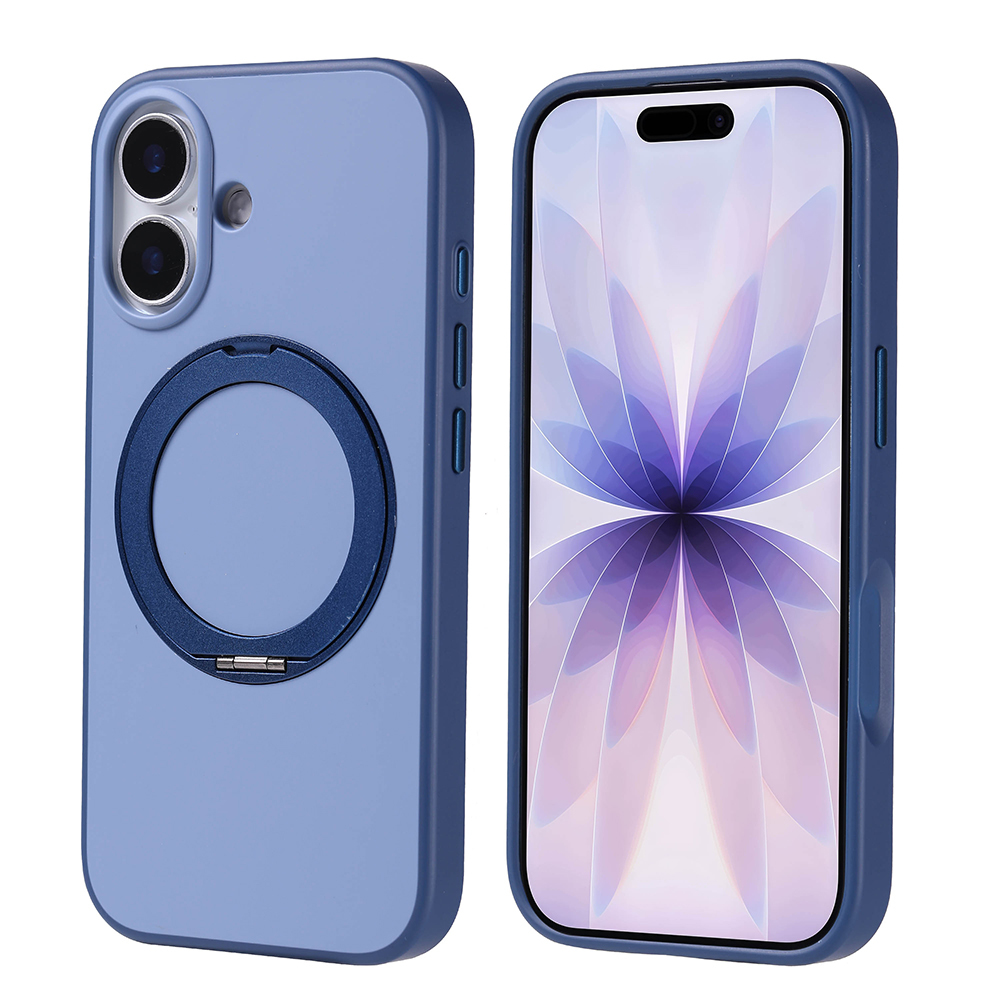 Apple iPhone 17 Uyumlu Kılıf M-Safe Şarj Özellikli Standlı Zore Proton Silikon Kapak