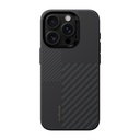 Apple iPhone 16 Pro Max Uyumlu Kılıf Karbon Fiber M-safe Şarj Özellikli Kamera Kontrol Butonlu Benks Hybrid ArmorPro Montage Kevlar Kapak