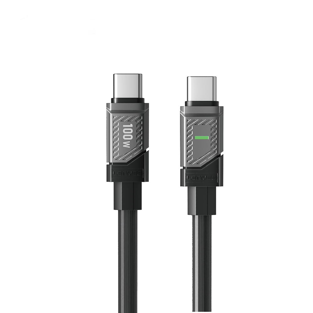 [RNZ-TA125158] Lenyes LC506 Type-C to Type-C PD 100W Hızlı Şarj Özellikli Data ve Şarj Kablosu 1M