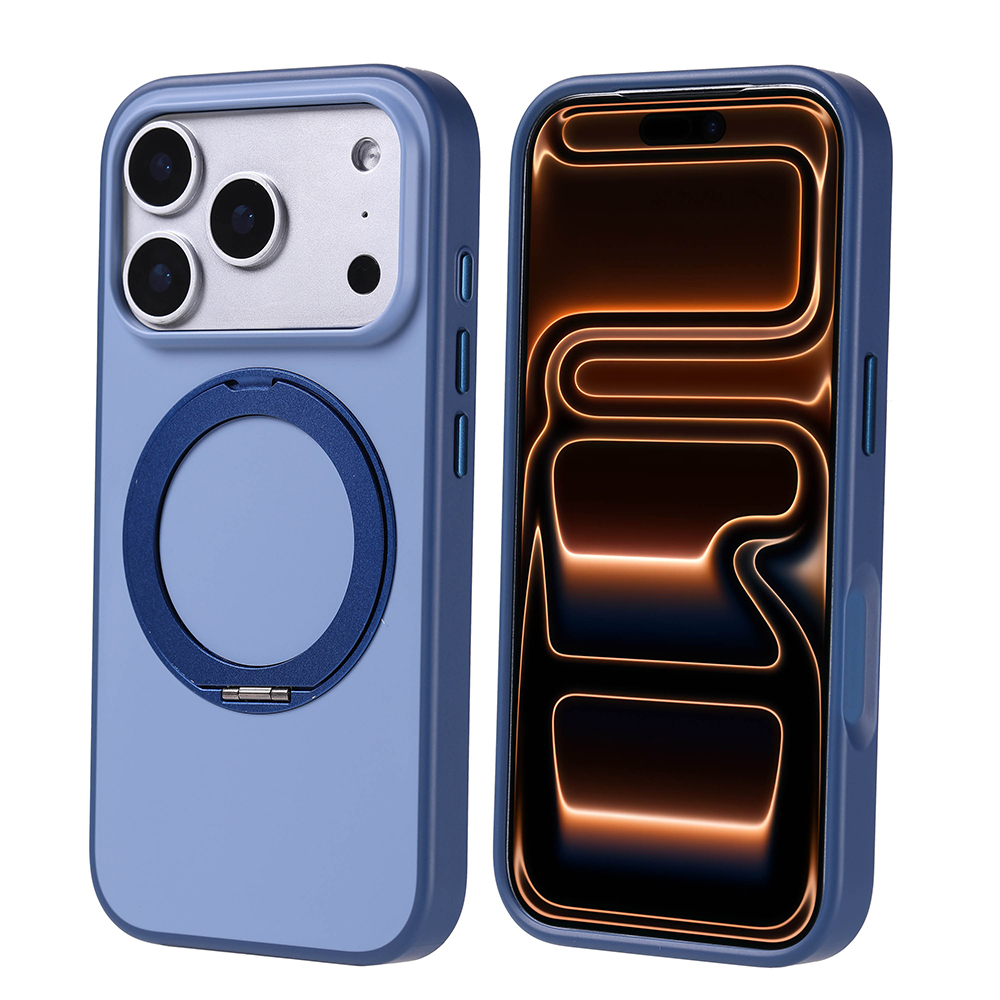 Apple iPhone 17 Pro Uyumlu Kılıf M-Safe Şarj Özellikli Standlı Zore Proton Silikon Kapak