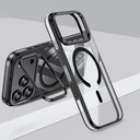 Apple iPhone 17 Pro Uyumlu Kılıf M-safe Şarj Özellikli Wlons Standlı Efsane Kapak