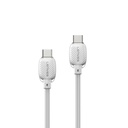 Lenyes LC536 Type-C to Type-C PD Örgü Tasarımlı Hızlı Şarj Özellikli Data ve Şarj Kablosu 60W 1M