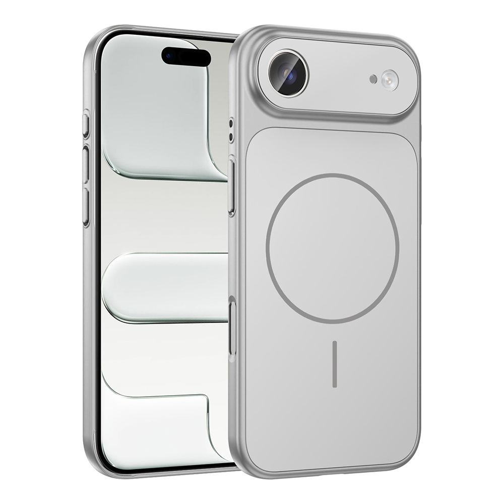 Apple iPhone 17 Air Uyumlu Kılıf Zore M-Safe Şarj Özellikli Kamera Korumalı Formen Kapak
