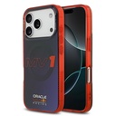 Apple iPhone 17 Pro Uyumlu Kılıf Redbull Orjinal Lisanslı M-safe Şarj Özellikli Çift Katmanlı Çizgi Desenli Sert PC MV Kapak
