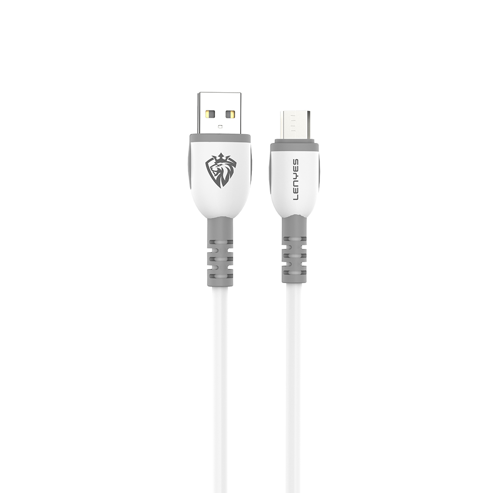 [RNZ-TA125168] Lenyes LC979 USB-A to Micro Hızlı Şarj Özellikli Data ve Şarj Kablosu 2.4A 1M