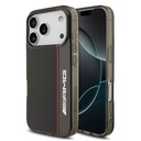 Apple iPhone 17 Pro Uyumlu Kılıf AMG Orjinal Lisanslı M-safe Şarj Özellikli IML Baskı Logolu Çift Katmanlı Bow Lines Kapak