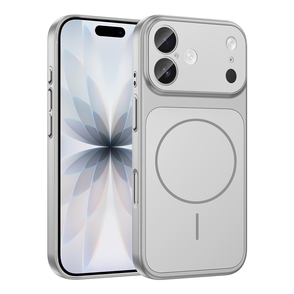 Apple iPhone 17 Uyumlu Kılıf Zore M-Safe Şarj Özellikli Kamera Korumalı Formen Kapak