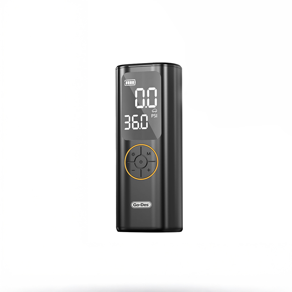 [RNZ-TA124576] Go Des GD-B638 LED Işıklı Araç Hava Kompresörü ve Powerbank 12V