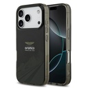 Apple iPhone 17 Pro Uyumlu Kılıf Aston Martin Orjinal Lisanslı M-safe Şarj Özellikli IML Baskı Logolu Formula Tasarımlı Kapak