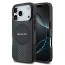 Apple iPhone 17 Pro Uyumlu Kılıf AMG Orjinal Lisanslı Çift Katmanlı Büyük Logolu Petek Desenli Kapak