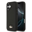 Apple iPhone 17 Uyumlu Kılıf Lacoste Orjinal Lisanslı M-safe Şarj Özellikli PU Deri Tasarımlı Metal Logolu Kapak