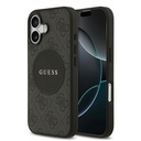 Apple iPhone 17 Uyumlu Kılıf Guess Orjinal Lisanslı M-safe Şarj Özellikli Yazı Logolu Circle Classic Kapak