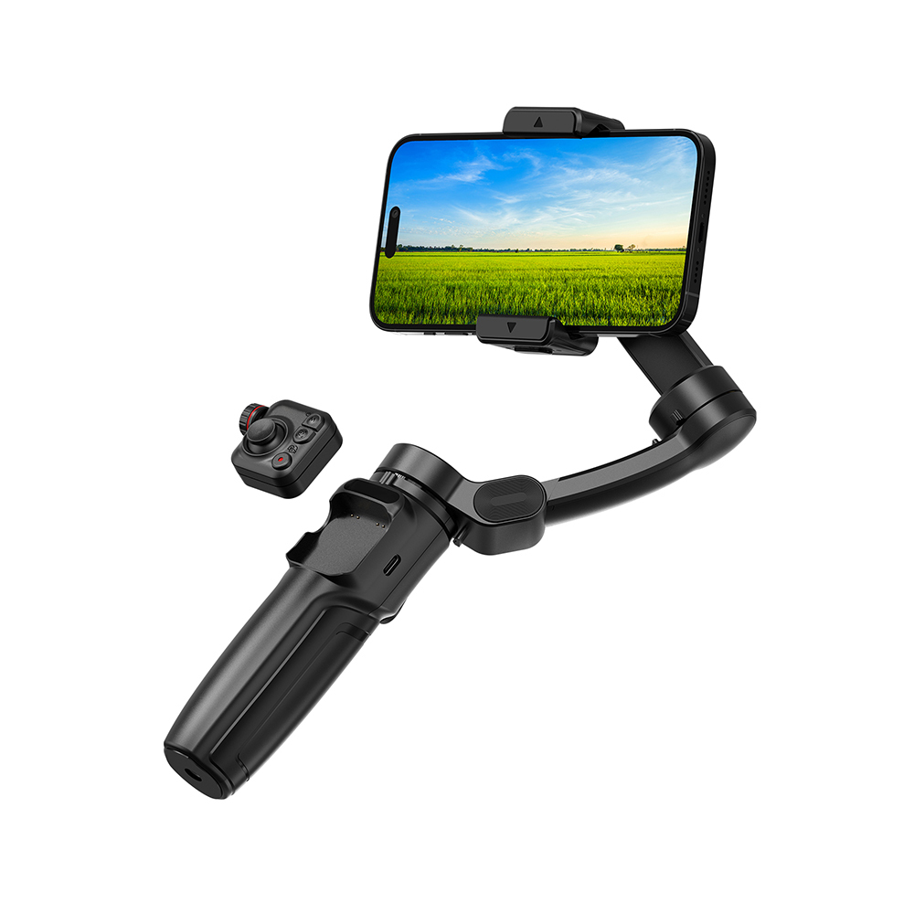 [RNZ-TA124599] Wiwu Wi-SE016 Yapay Zeka Destekli Canlı Yayın Dolgu Işıklı Gimbal Stabilizatör