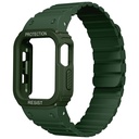 Apple Watch 38mm Uyumlu Zore KRD-142 Airbag Tasarımlı Kasa Koruyuculu Silikon Kordon