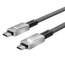 Wiwu Wi-C078 Cyberlink Serisi Type-C to Type-C PD Hızlı Şarj Özellikli Data ve Şarj Kablosu 100W 1M