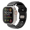 Apple Watch 7 45mm Uyumlu Zore KRD-143 Silikon Kordon