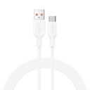 Recci RS46C USB-A to Type-C 2.4A Hızlı Şarj Özellikli Data ve Şarj Kablosu 100W 1.2M