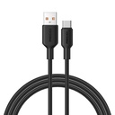 Recci RS46C USB-A to Type-C 2.4A Hızlı Şarj Özellikli Data ve Şarj Kablosu 100W 1.2M