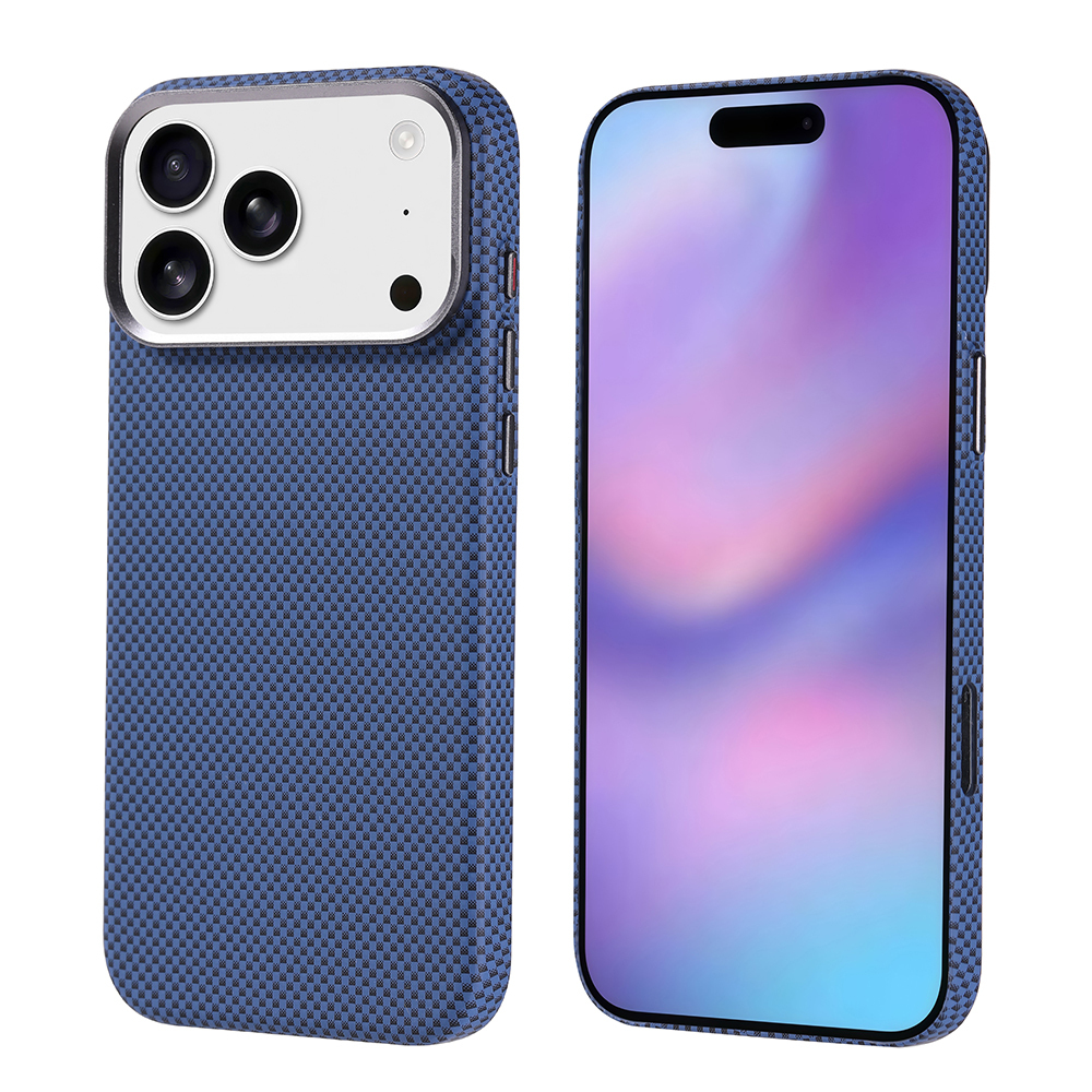 Apple iPhone 17 Pro Max Uyumlu Kılıf M-safe Şarj Özellikli Karbon Fiber Görünümlü Zore Nekst Kapak