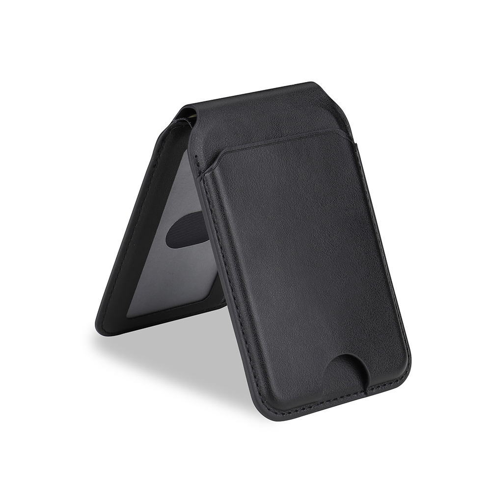 [RNZ-TA125833] Zore CRD-11 Standlı Deri Görünümlü Magnetik Kartlık